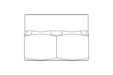 Tuerca hexagonal M4 A4 DIN985