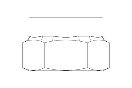 Tuerca hexagonal M4 A4 DIN985