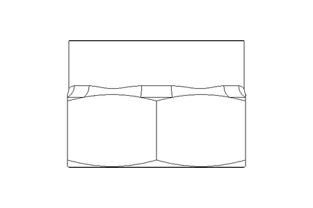 Hexagon nut M4 A4 DIN985