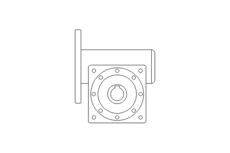 Schneckengetriebe BW50 i=40