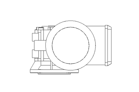 Worm gear motor 0.37kW 100 1/min