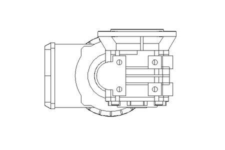 Schneckengetriebemotor 0,37kW 72 1/min