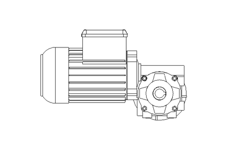 Motore a vite senza fine 0,37kW 72 1/min