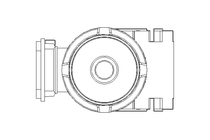 Motorredutor engren sem fim 0,55kW 46rpm