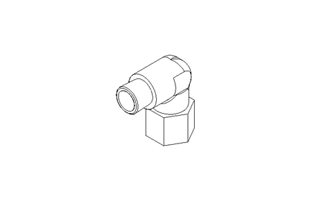 Threaded elbow connector L 10 G3/8"