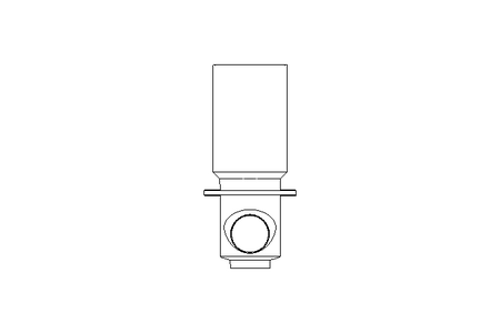 Aseptik Eckventil pneumatisch DN 80