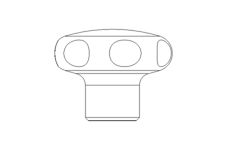 NIROSTA-Sterngriff GN 5335-40-M8-E