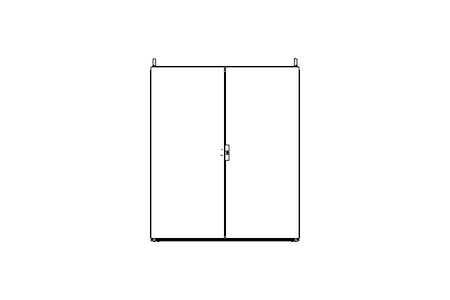 Control cabinet 800x1800x400mm