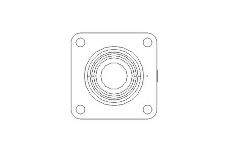 Mancal de flange SUCF 40/51,2x130