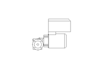 Schneckengetriebemotor 0,37 kW