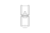 PIPE CLAMP M8, 1 1/2"