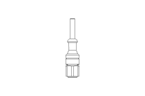 MULTIPLE CONTACT STRIP M12X1 4-POL