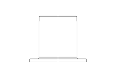 Plain bearing bush JFM 10x12x18x15x1