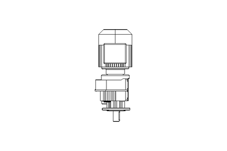 Stirnradgetriebemotor 0,37kW 71 1/min