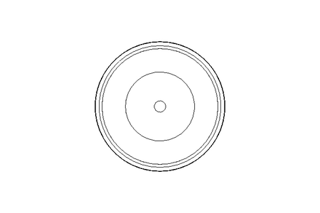 Toothed belt pulley