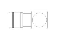 L-Steckverschraubung M3 D=4 (Niro)