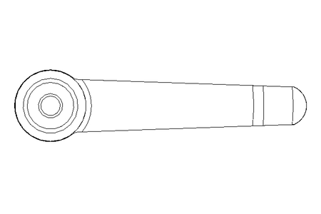 Klemmhebel M6x20 1.4305