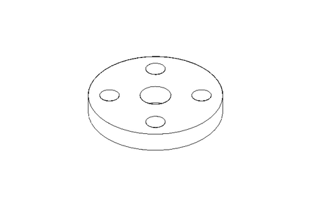 ФЛAHEЦ DN15 PN40 A4 DIN EN 1092-1