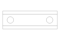 Conector de perfiles T M6 / 8 St-Zn