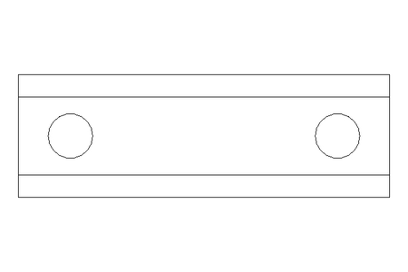 Section connector T M6 / 8 St-Zn