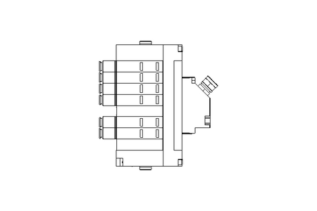 Ventilinsel CPV14 8-fach