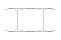 Hexagon nut M10 A2 DIN934