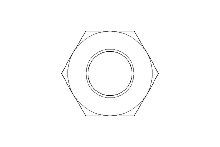 Tuerca hexagonal M10 A2 DIN934