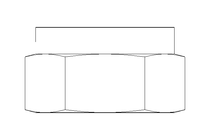 Tuerca hexagonal M8 A2 DIN985