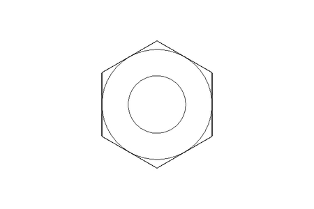 Tuerca hexagonal M8 A2 DIN985