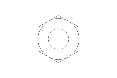 Écrou hexagonal M6 A2 DIN985