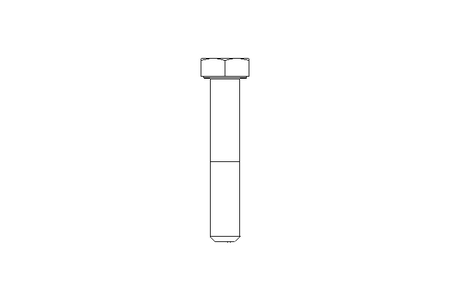 HEX.HD.SCREW M 8X 45 A2-70 DIN931