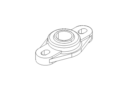 Mancal de flange eFOM 20x47x89