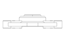 Cuscinetto flangiato EFOM 20x47x89