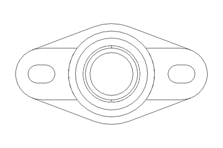 Фланцевый подшипник EFOM 20x47x89