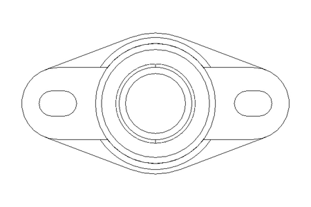 Фланцевый подшипник EFOM 20x47x89