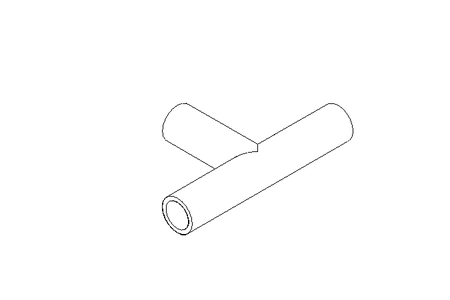 T-Stück TS 10/13x1,5 1.4404