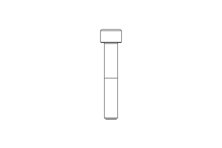 Parafuso Allen M10x60 A2 70 DIN912