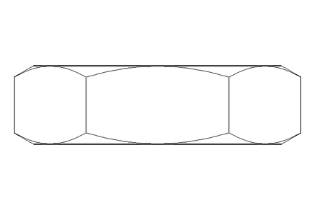 Tuerca hexagonal M4 A2 DIN439