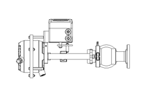 Valvula de controle  DN 40  KV=10