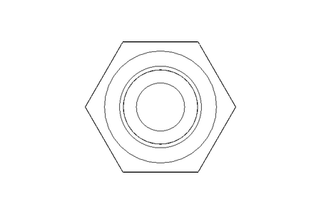 Hexagon screw M4x8 A2 70 ISO4017