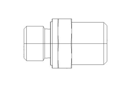 Conector roscado p/ tubos 6 G1/8" 1.4571