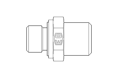 Conector roscado p/ tubos 6 G1/8" 1.4571