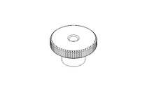 TALL KNURLED NUT NLM06110-052