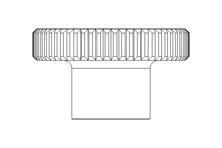 Knurled nut M5 A2 DIN466