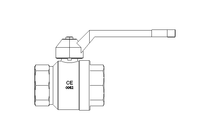 Kugelhahn 2-Wege G 1 1/2"