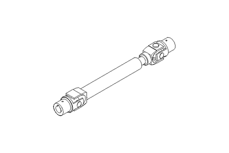 Gelenkwelle D=32 L1=410 L2=470