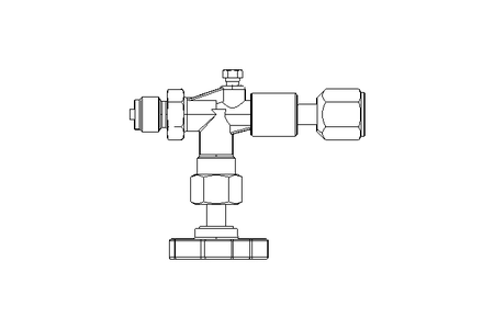 Absperrventil G1/2" DIN 16270