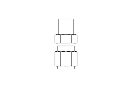 Pipe screw connector 4 R1/8"