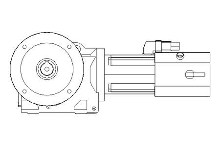 SERVO BEVEL GEAR DRIVE MOTOR 45 NM