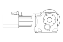 SERVO BEVEL GEAR DRIVE MOTOR 45 NM